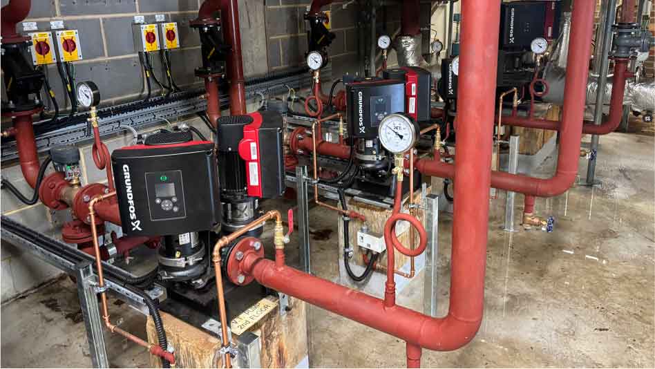 NHS Energy Efficiency Upgrade: LTHW Pump Modernisation