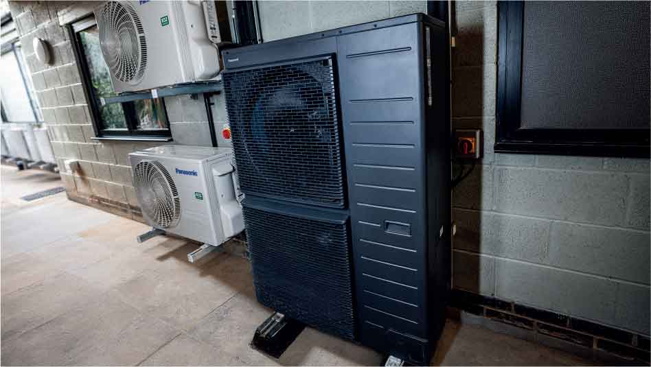 Residential Air Source Heat Pump Installation